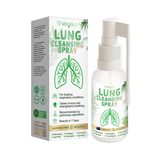☘️[Oficjalny sklep flagowy marki]👨‍⚕️𝐌𝐈𝐐𝐈𝐊𝐎® Zaawansowany spray do oczyszczania płuc(☘️Zalecane przez ekspertów od płuc)☘️