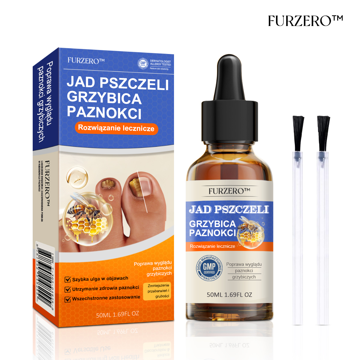 🐝👣Furzero™ Bienengift Nagelpilz Leczenie: Całkowite rozwiązanie problemu grzybicy paznokci🌟👣👣
