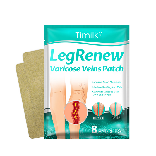 Cvreoz® LegRenew - Skuteczny plaster łagodzący żylaki i uczucie ciężkich nóg📦